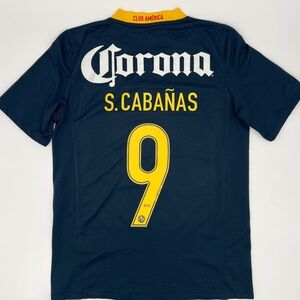 Cabañas #9  America 2008/2009 Away ORIGINAL Nike VTG Rare Soccer Jersey (S)